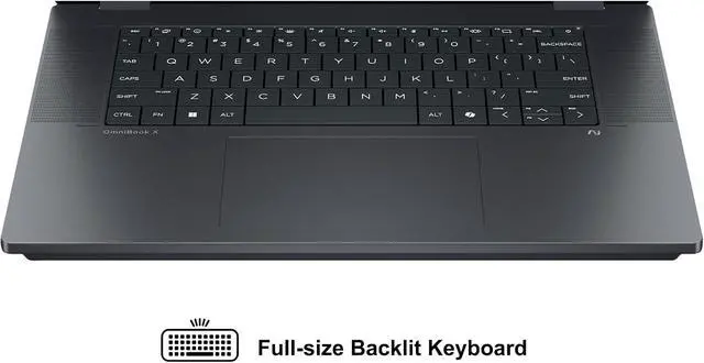 Alt view image 3 of 6 - HP OmniBook X Flip 16 2-in-1 Laptop, 16" WUXGA (1920x1200) Touchscreen, Intel 8-core Ultra 7 256V Processor, Intel Arc 140V, 16GB DDR5 256GB PCIe SSD, Wi-Fi 6E, Windows 11 Home