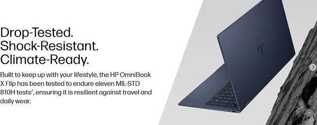 Alt view image 4 of 6 - HP OmniBook X 14 Laptop, 14" 3K (2880 x 1800) OLED 120Hz Touchscreen, Intel Octa-core Ultra 7 355 Processor, Intel Graphics, 16GB DDR4 512GB PCIe SSD, Wi-Fi 7, Windows 11 Home