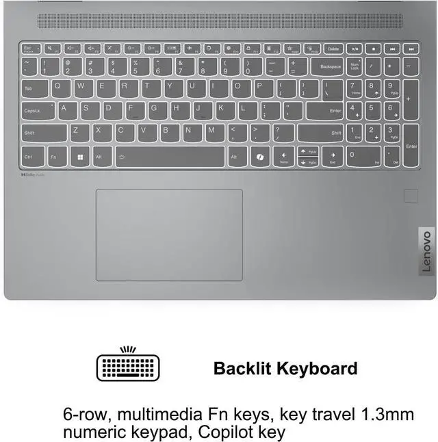 Alt view image 4 of 6 - Lenovo IdeaPad Flex 5 2-in-1 Laptop, 16" WUXGA Touchscreen, Intel Core 5 120U 10-core Processor, Intel Graphics, 16GB DDR4 256GB PCIe SSD, Fingerprint, Windows 11 Pro, Office 2021 License