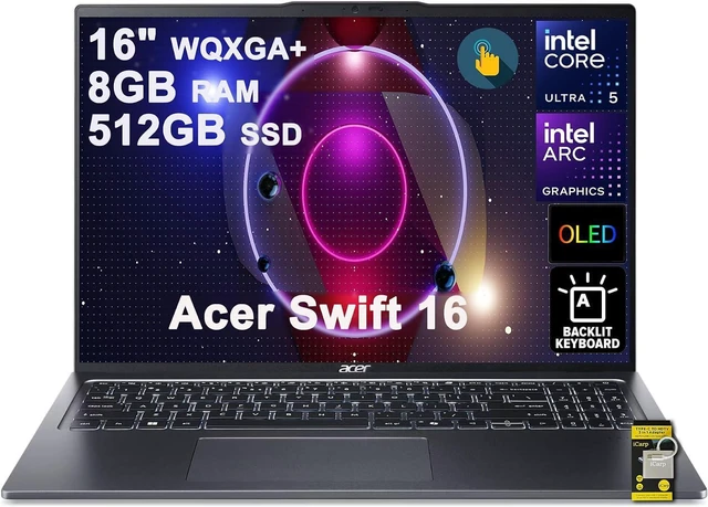 Acer Swift 16 AI Laptop, 16