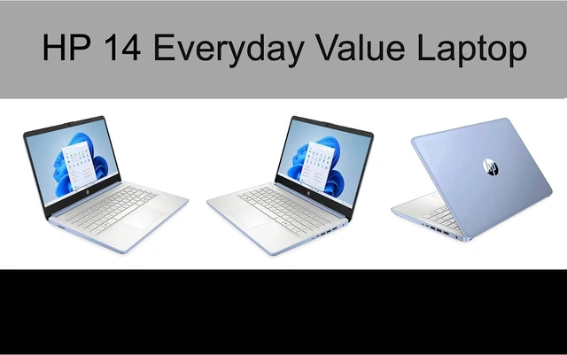 Alt view image 6 of 6 - HP 14 Laptop, 14.0" HD Display, Intel Celeron N4500 2 cores processor, Intel UHD Graphics, 64GB DDR4 2TB PCIe SSD, WiFi 6, Webcam, Bluetooth 5.4, Windows 11 Pro