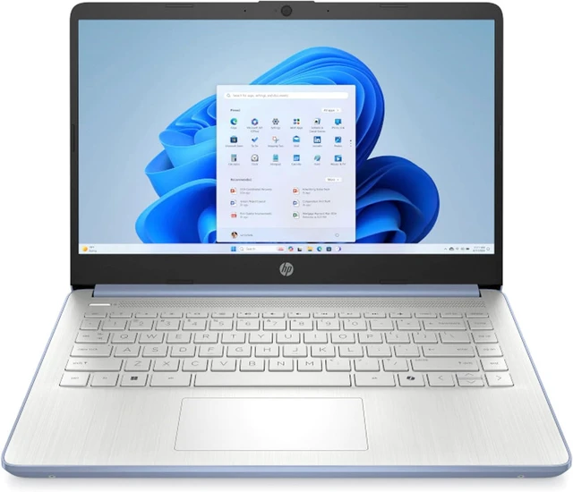 Alt view image 2 of 6 - HP 14 Laptop, 14.0" HD Display, Intel Celeron N4500 2 cores processor, Intel UHD Graphics, 64GB DDR4 2TB PCIe SSD, WiFi 6, Webcam, Bluetooth 5.4, Windows 11 Pro