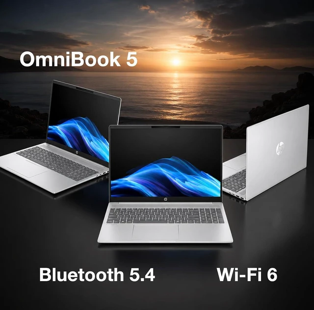 Alt view image 4 of 5 - HP OmniBook 5 16 Laptop, 16.0" OLED WUXGA Display, Intel Ultra 7-255U 12-Cores Processor, Intel Graphics, 16GB DDR5 1TB PCIe SSD, Backlit KB, WiFi 6, Webcam, Windows 11 Pro, Office 2021 License