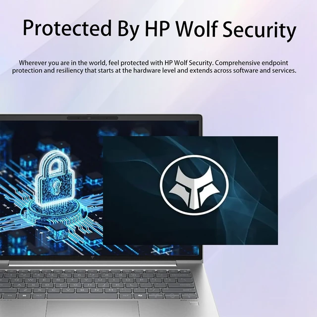 Alt view image 5 of 6 - HP Elitebook 640 14 Laptop, 14" FHD+ Touchscreen, Intel Core Ultra 7 165U 12 Cores Processor, Intel Graphics, 16GB DDR5 512GB PCIe SSD, Wi-Fi 6, Backlit KB, FR, Windows 11 Pro, Office 2021 License