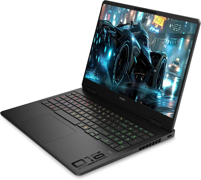 Alt view image 4 of 6 - HP OMEN 16 Gaming Laptop, 16" WQXGA 240Hz, AMD Ryzen AI 9 365 10 cores Processor, NVIDIA GeForce RTX 5070 8 GB GDDR7, 16GB DDR5 512GB PCIe SSD, Wi-Fi 6E, Windows 11, Office 2021 License