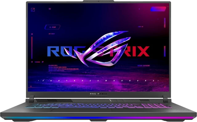 Alt view image 2 of 6 - ASUS ROG Strix G18 Gaming Laptop, 18" ROG FHD+ 144Hz, AMD Ryzen 9 8940HX 16 Cores Processor, NVIDIA GeForce RTX 5050 8GB GDDR7, 32GB DDR5 2TB PCIe SSD, Wi-Fi 6E, Windows 11 Pro, Office 2021 License