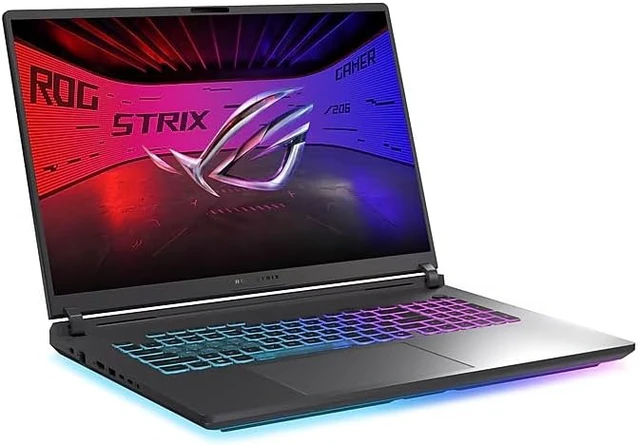 Alt view image 3 of 6 - ASUS ROG Strix G18 Gaming Laptop, 18" FHD+ 144Hz, Intel Core i7-14650HX 16 Cores Processor, NVIDIA GEFORCE RTX 5060 8GB GDDR7, 64GB DDR5 4TB PCIe SSD, Wi-Fi 7, Windows 11 Pro
