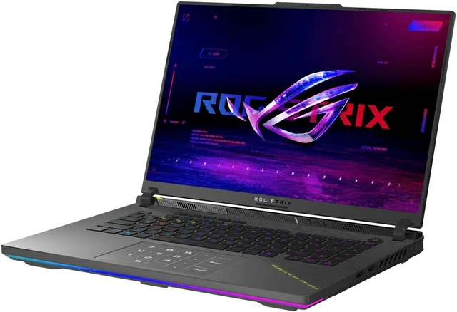 Alt view image 4 of 6 - ASUS ROG Strix G16 Gaming Laptop, 16" WUXGA 165Hz Display, AMD Ryzen 9 9955HX 16 cores Processor, NVIDIA GeForce RTX 5060 8 GB GDDR7, 16GB DDR5 512GB PCIe SSD, Windows 11, Office 2021 License