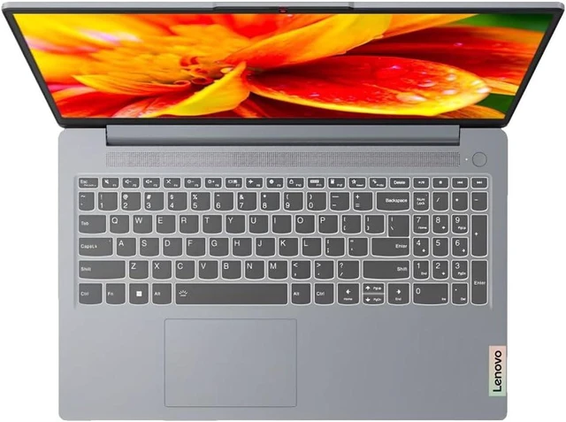 Alt view image 6 of 6 - Lenovo IdeaPad Slim 3 15 Laptop, 15.6" Full HD Touchscreen, AMD Ryzen 7 5825U 8-core processor, AMD Radeon Graphics, 16GB DDR4 512GB PCIe SSD, Wi-Fi 6, Windows 11, Office 2021 License