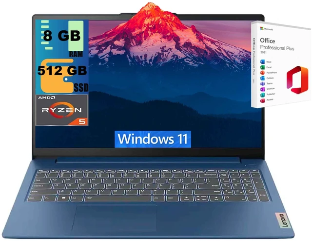 Lenovo IdeaPad Slim 3 15 Laptop, 15.6