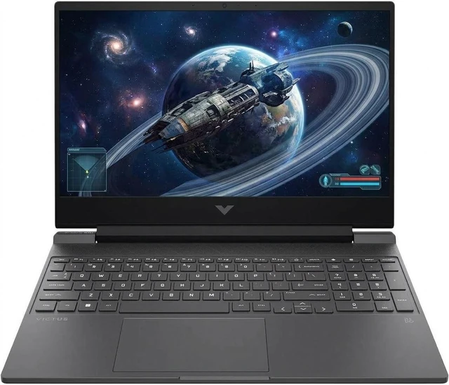 Alt view image 2 of 6 - HP Victus 15 Gaming Laptop, 15.6" FHD 144Hz, Intel i5-13420H, NVIDIA RTX 3050 6GB, Backlit KB, Wi-Fi 6, Windows 11 Home, 8GB RAM 256GB SSD