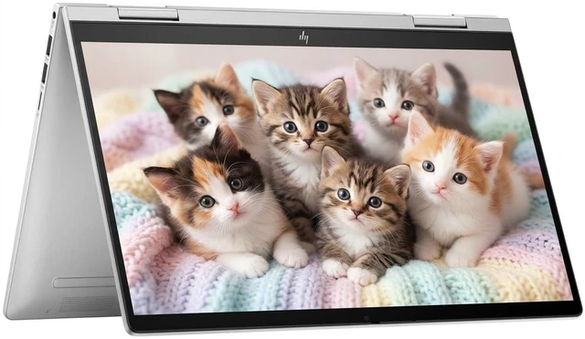 Main image of HP Envy x360 2-in-1 Laptop, 14" FHD IPS Touchscreen, Intel Core 5 120U 10-Core, Intel Graphics, Wi-Fi 6E, Backlit KB, Windows 11 Home, 32GB RAM 4TB SSD