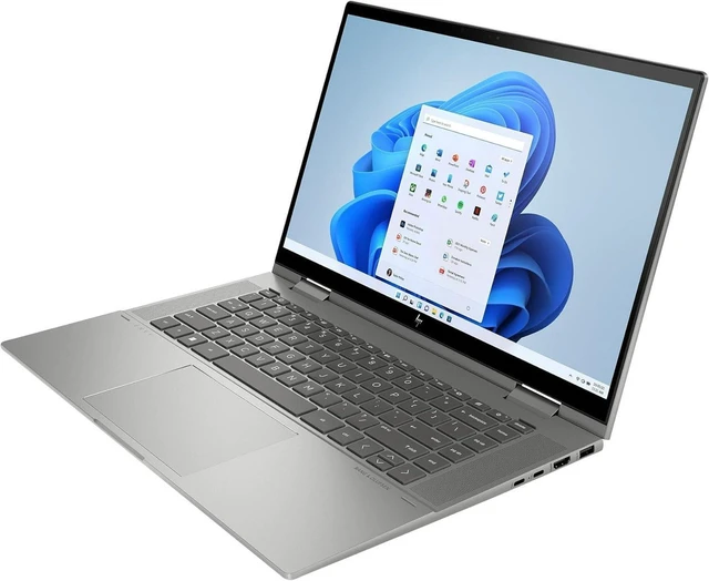 Alt view image 3 of 5 - HP Envy x360 15 2-in-1 Laptop, 15.6" FHD Touchscreen, Intel 10-Core i5-1335U, Iris Xe, Backlit KB, Wi-Fi 6E, Win 11 Pro, 8GB RAM, 2TB SSD