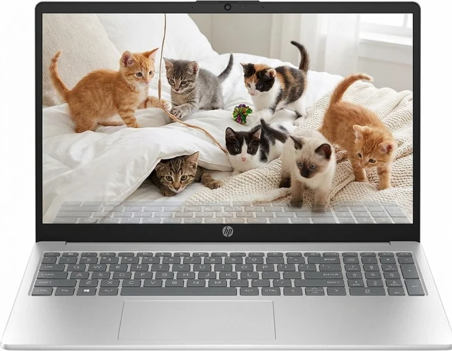 Main image of HP 15 Laptop, 15.6" Full HD Display, Intel Core i5-1235U 10 Cores Processor, Intel Iris Xe Graphics, Wi-Fi 6, Windows 11 Pro, 8GB RAM, 1TB SSD