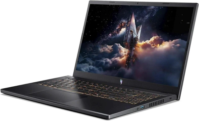 Alt view image 2 of 6 - Acer Nitro V 15 Gaming Laptop, 15.6" Full HD, Intel Core i5-13420H 8 Cores, GeForce RTX 5050 8GB GDDR7, Wi-Fi 6, Windows 11 Pro, 16GB DDR5 RAM, 512GB SSD