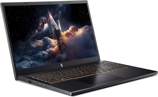 Alt view image 3 of 6 - Acer Nitro V 15 Gaming Laptop, 15.6" Full HD, Intel Core i5-13420H 8 Cores, GeForce RTX 5050 8GB GDDR7, Wi-Fi 6, Windows 11 Pro, 16GB DDR5 RAM, 512GB SSD
