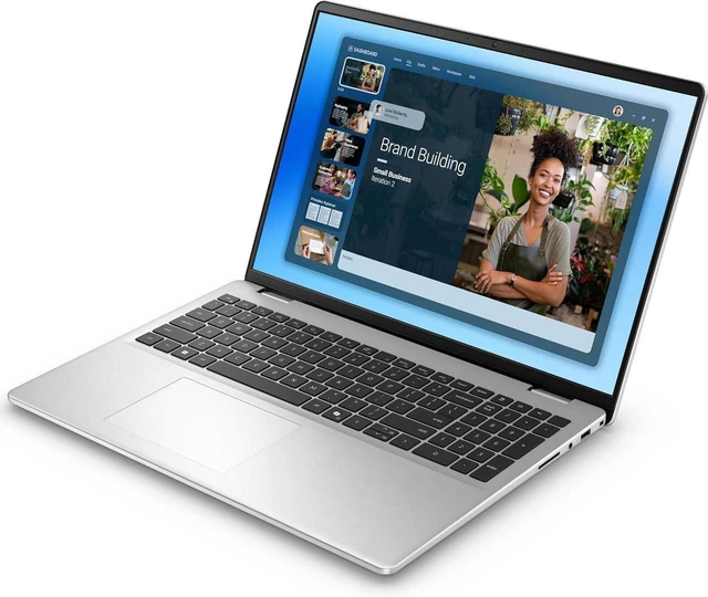 Alt view image 2 of 5 - Dell 16 DC Laptop, 16" WUXGA Touchscreen, Intel Core 5 120U 10-Core Processor, Intel Graphics, Wi-Fi 6E, Backlit Keyboard, Windows 11 Pro, 8GB DDR5 RAM, 512GB PCIe SSD