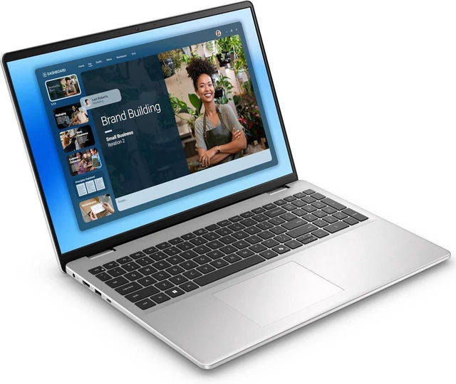 Alt view image 3 of 5 - Dell 16 DC Laptop, 16" WUXGA Touchscreen, Intel Core 5 120U 10-Core Processor, Intel Graphics, Wi-Fi 6E, Backlit Keyboard, Windows 11 Pro, 8GB DDR5 RAM, 512GB PCIe SSD