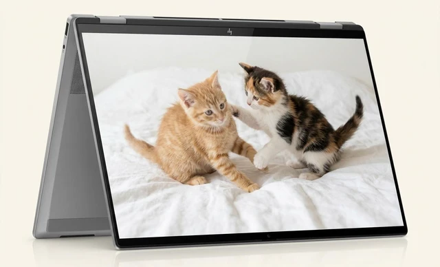 Main image of HP OmniBook X 16 Laptop, 16" WUXGA Touchscreen, AMD Ryzen AI 5 340 6-Cores Processor, AMD Radeon 840M Graphics, Win 11 Home, Office 2024, 16GB DDR5 RAM, 512GB SSD
