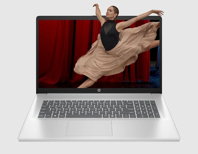 Alt view image 2 of 5 - HP 17 Laptop, 17.3" HD+ Touchscreen, AMD Ryzen 5 7430U 6 Cores Processor, AMD Radeon Graphics, Wi-Fi 6, Windows 11 Pro, 32GB RAM, 1TB PCIe SSD