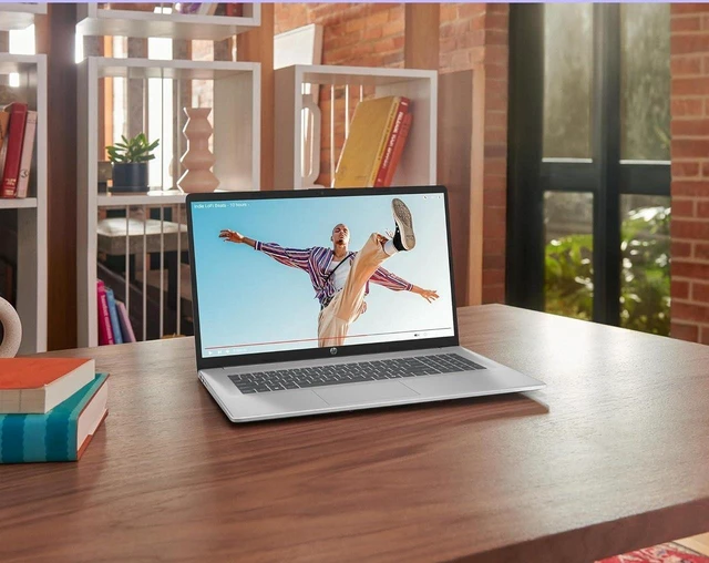 Alt view image 4 of 5 - HP 17 Laptop, 17.3" HD+ Touchscreen, AMD Ryzen 5 7430U 6 Cores Processor, AMD Radeon Graphics, Wi-Fi 6, Windows 11 Pro, 32GB RAM, 1TB PCIe SSD