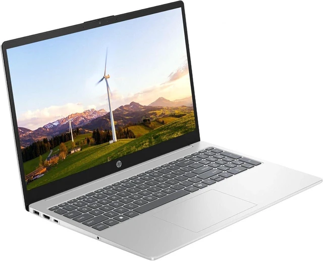 Alt view image 2 of 6 - HP 15 Laptop, 15.6" FHD Touchscreen, Intel Core Ultra 5 125H 14-Core Processor, Intel Arc Graphics, Webcam, Wi-Fi 6 and Bluetooth, Windows 11 Home, Lifetime Office 2021, 8GB DDR5 256GB SSD