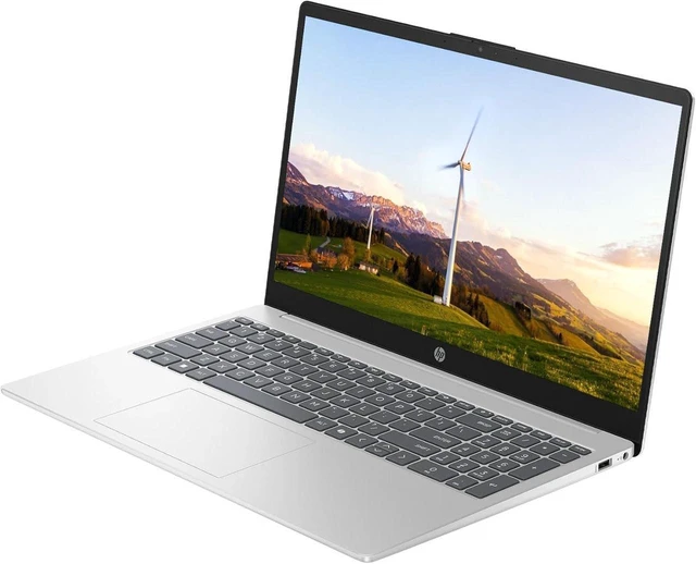 Alt view image 3 of 6 - HP 15 Laptop, 15.6" FHD Touchscreen, Intel Core Ultra 5 125H 14-Core Processor, Intel Arc Graphics, Webcam, Wi-Fi 6 and Bluetooth, Windows 11 Home, Lifetime Office 2021, 8GB DDR5 256GB SSD
