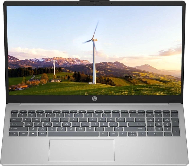 Alt view image 6 of 6 - HP 15 Laptop, 15.6" FHD Touchscreen, Intel Core Ultra 5 125H 14-Core Processor, Intel Arc Graphics, Webcam, Wi-Fi 6 and Bluetooth, Windows 11 Home, Lifetime Office 2021, 8GB DDR5 256GB SSD