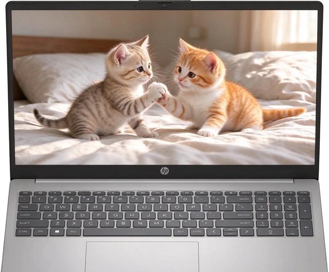 Main image of HP 15 Laptop, 15.6" FHD Touchscreen, Intel Core Ultra 5 125H 14-Core Processor, Intel Arc Graphics, Webcam, Wi-Fi 6 and Bluetooth, Windows 11 Home, Lifetime Office 2021, 8GB DDR5 256GB SSD