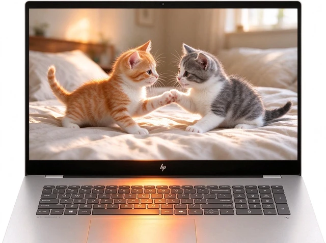 Main image of HP OmniBook 7 17 Laptop, 17.3" FHD Touchscreen, Intel Core Ultra 7 258V Processor, NVIDIA GeForce RTX 4050 6GB Graphics, Backlit KB, WiFi 6E, 32GB DDR5 1TB SSD, Office 2021, Win 11 Pro