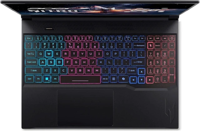 Alt view image 5 of 6 - Acer Nitro V 16S Gaming Laptop, 16" WUXGA (1920 x 1200) 180Hz Display, AMD Ryzen 7 260 8-Core Processor, NVIDIA GeForce RTX 5060 8GB GDDR7, 16GB DDR5 2TB SSD, Office 2021, Windows 11 Home