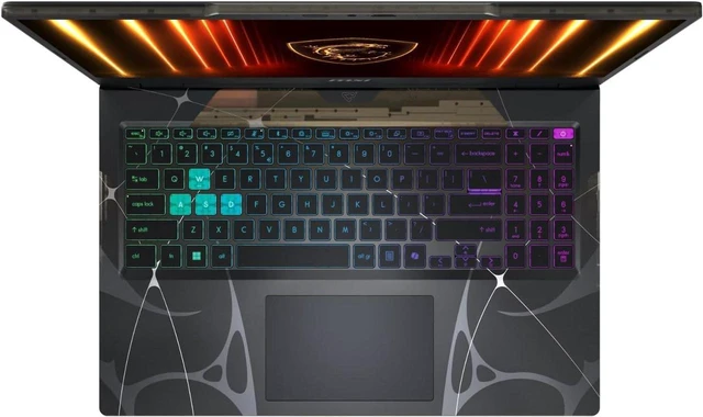 Alt view image 6 of 6 - MSI Cyborg A15 Gaming Laptop, 15.6" FHD 144Hz, AMD Ryzen 9 270 8-Core Processor, NVIDIA GeForce RTX 5060 8GB GDDR7, Wi-Fi 6E, 32GB DDR5 1TB PCIe SSD, Lifetime Office 2021, Windows 11 Home