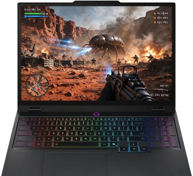 Main image of Lenovo Legion 5 15 Gaming Laptop, 15.1" WQXGA 165Hz Display, Intel Core i7-14700HX 14-Core Processor, NVIDIA GeForce RTX 5060 8GB GDDR7, 64GB DDR5 2TB PCIe SSD, Windows 11 Pro