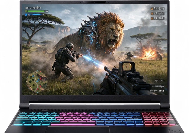 Main image of Acer Nitro V 16S Gaming Laptop, 16" WQXGA 180Hz Display, AMD Ryzen 7 260 8-Core Processor, NVIDIA GeForce RTX 5070 8GB GDDR7, Wi-Fi 6, 32GB DDR5 512GB PCIe SSD, Windows 11 Pro