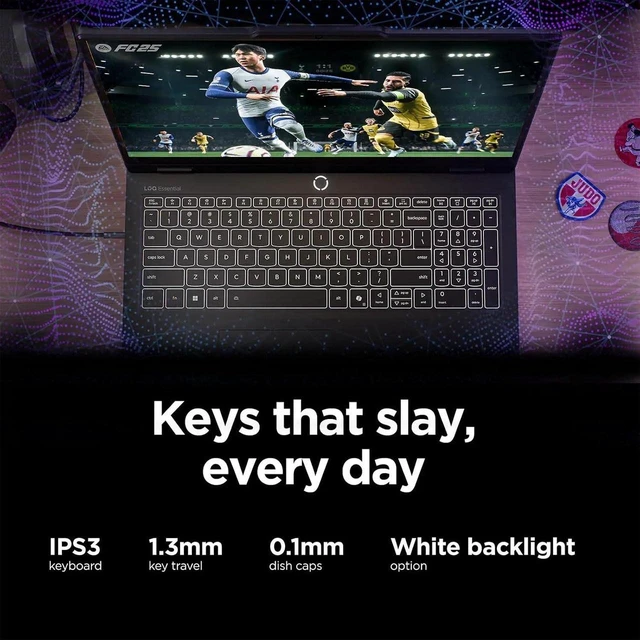 Alt view image 3 of 6 - Lenovo LOQ Gaming Laptop, Intel Core i7-13650HX 14-Core Processor, NVIDIA GeForce RTX 5060 8GB GDDR7, 15.6" FHD Display, Wi-Fi 6, Backlit KB, 16GB DDR5 2TB SSD, Office 2021, Win 11 Pro