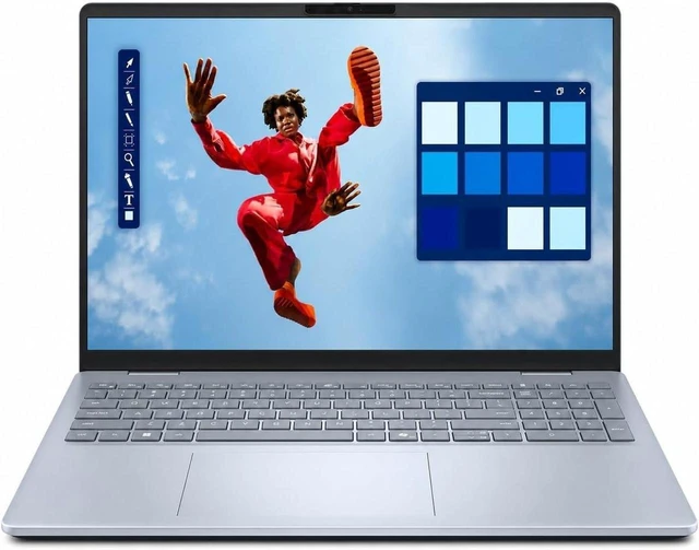 Alt view image 2 of 6 - Dell 16 Plus Laptop, Intel Core Ultra 9 288V Processor, Intel Arc 140V Graphics, 16" WUXGA Touchscreen, Wi-Fi 7, Backlit KB, Fingerprint, 32GB DDR5 2TB PCIe SSD, Windows 11 Pro