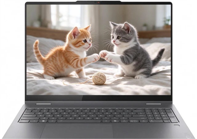 Main image of Lenovo Yoga 7i 2-in-1 Laptop, Intel Core Ultra 7 256V Processor, Intel Arc Graphics, 16" WUXGA Touchscreen, Wi-Fi 7, Backlit KB, Fingerprint, 16GB DDR5 4TB SSD, Office 2021, Win 11 Pro