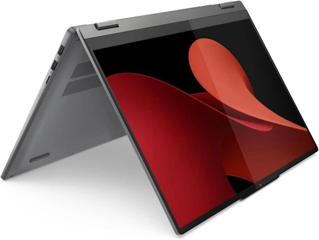 Alt view image 3 of 6 - Lenovo IdeaPad 5 2-in-1 Laptop, AMD Ryzen 7 8845HS Processor, AMD Radeon 780M Graphics, 16" WUXGA Touchscreen, Wi-Fi 6, Fingerprint, 16GB DDR5 4TB SSD, Office 2024, Windows 11 Pro
