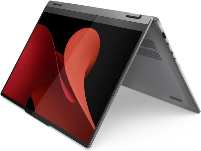 Alt view image 4 of 6 - Lenovo IdeaPad 5 2-in-1 Laptop, AMD Ryzen 7 8845HS Processor, AMD Radeon 780M Graphics, 16" WUXGA Touchscreen, Wi-Fi 6, Fingerprint, 16GB DDR5 4TB SSD, Office 2024, Windows 11 Pro