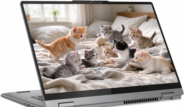 Main image of Lenovo IdeaPad 5 2-in-1 Laptop, AMD Ryzen 7 8845HS Processor, AMD Radeon 780M Graphics, 16" WUXGA Touchscreen, Wi-Fi 6, Fingerprint, 16GB DDR5 4TB SSD, Office 2024, Windows 11 Pro