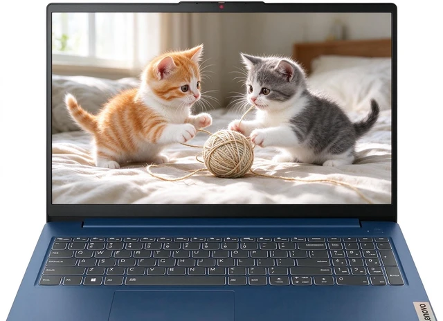 Main image of Lenovo IdeaPad Slim 3 15 Laptop, AMD Ryzen 5 40 4-Core Processor, AMD Radeon 610M Graphics, 15.6" FHD Display, Wi-Fi 6, HDMI, 8GB DDR5 512GB PCIe SSD, Lifetime Office 2021, Windows 11 Pro