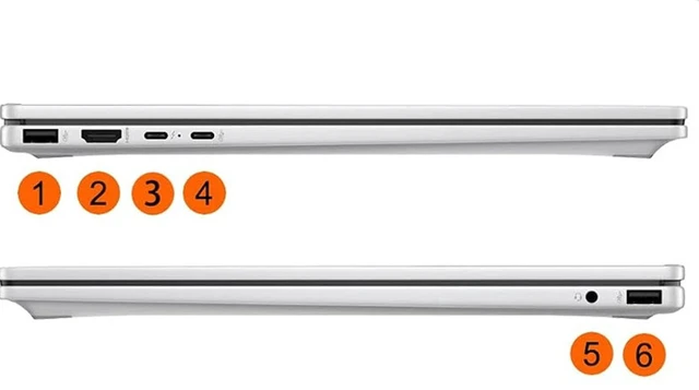 Alt view image 3 of 6 - HP OmniBook 7 Flip 16 2-in-1 Laptop, Intel Core Ultra 7 258V Octa-core Processor, Intel Arc 140V Graphics, 16" 3K OLED Touchscreen, Wi-Fi 7, 32GB DDR5 1TB SSD, Windows 11 Pro