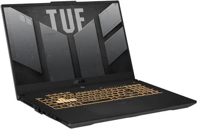 Alt view image 6 of 6 - ASUS TUF Gaming A17 Gaming Laptop, 17.3" FHD 144Hz Display, AMD Ryzen 7 7735HS 8 Cores processor, NVIDIA GeForce RTX 4060 8GB GDDR6, 32GB DDR5  512GB PCIe SSD, Wi-Fi 6 Bluetooth 5.2, Windows 11