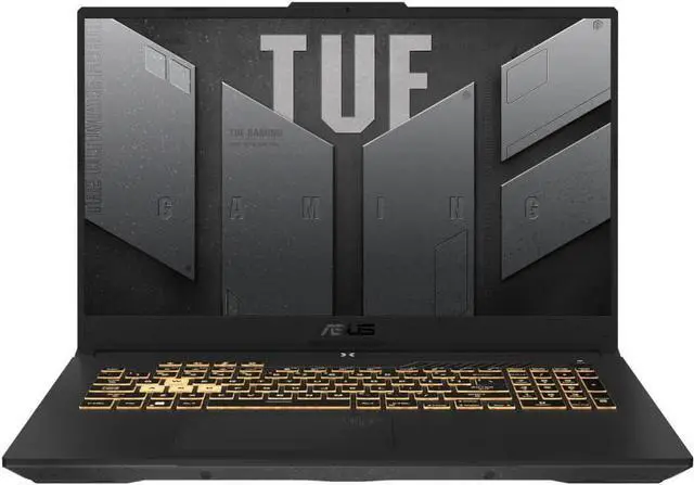 Alt view image 2 of 6 - ASUS TUF Gaming A17 Gaming Laptop, 17.3" FHD 144Hz Display, AMD Ryzen 7 7735HS 8 Cores processor, NVIDIA GeForce RTX 4060 8GB GDDR6, 32GB DDR5  512GB PCIe SSD, Wi-Fi 6 Bluetooth 5.2, Windows 11