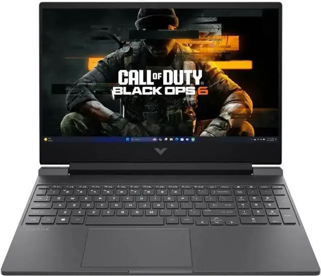 Alt view image 2 of 6 - HP Victus 15 Gaming Laptop, 15.6" FHD 144Hz Display, AMD Ryzen 5 7535HS 6 cores Processor, AMD Radeon RX 6550M, 64GB DDR5 4 TB PCIe SSD, Backlit Keyboard, Windows 11 ,Office 2024 License