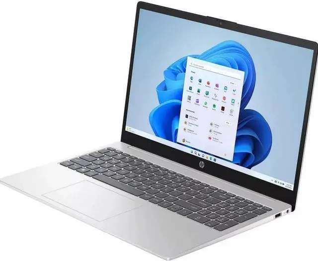 Alt view image 2 of 5 - HP 15 Laptop, 15.6" FHD (1920 x 1080) Display, Intel Core i7-1255U 10-Core processor, Intel Iris Xe Graphics, 32GB DDR4 2 TB PCIe SSD, Wi-Fi 6 and Bluetooth 5.3, Windows 11 ,Office 2024 License