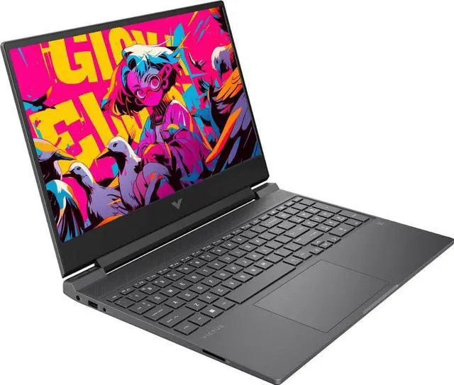 Alt view image 2 of 5 - HP Victus 15 Laptop, 15.6" FHD 144Hz, Intel Core i5-12500H 12 Cores Processor, NVIDIA GeForce RTX 4050 GPU 6 GB, 16GB DDR5 1 TB PCIe SSD, Backlit Keyboard, Wi-Fi 6, Windows 11 ,Office 2024 License