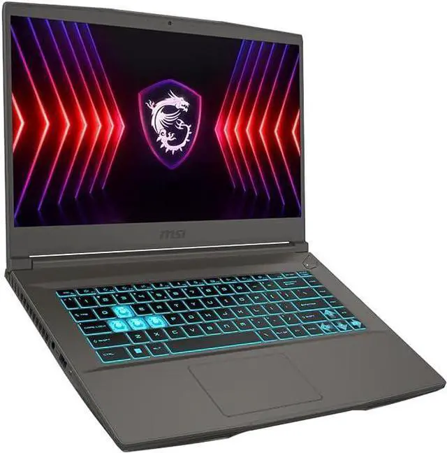 Alt view image 4 of 6 - MSI Thin 15 Gaming Laptop, 15.6" FHD 144Hz, Intel Core i5-13420H 8 cores Processor, NVIDIA GeForce RTX 3050 4 GB, 32GB DDR5 1 TB PCIe SSD, Backlit Keyboard, Windows 11 Pro,Office 2024 License