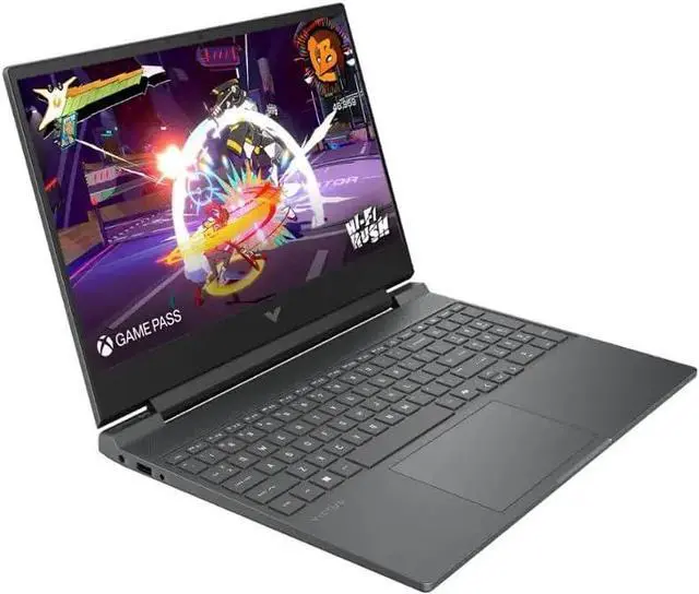 Alt view image 3 of 6 - HP Victus 15 Gaming Laptop, 15.6" FHD 144Hz, Intel Core i5-13420H 8 Cores Processor, NVIDIA GeForce RTX 4050 6GB GDDR6, 32GB DDR4 2 TB PCIe SSD, Backlit KB, Windows 11 Pro,Office 2024 License