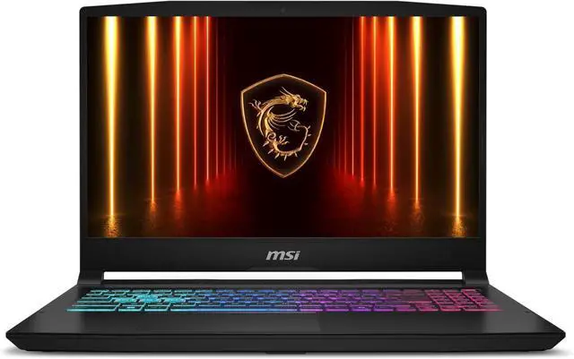 Alt view image 2 of 5 - MSI Katana 15 Gaming Laptop, 15.6" 165Hz QHD+, Intel Core i9-14900HX 24 cores Processor, NVIDIA GeForce RTX 5070 12GB GDDR7, 64GB DDR5 4 TB PCIe SSD, RGB Keyboard, Windows 11